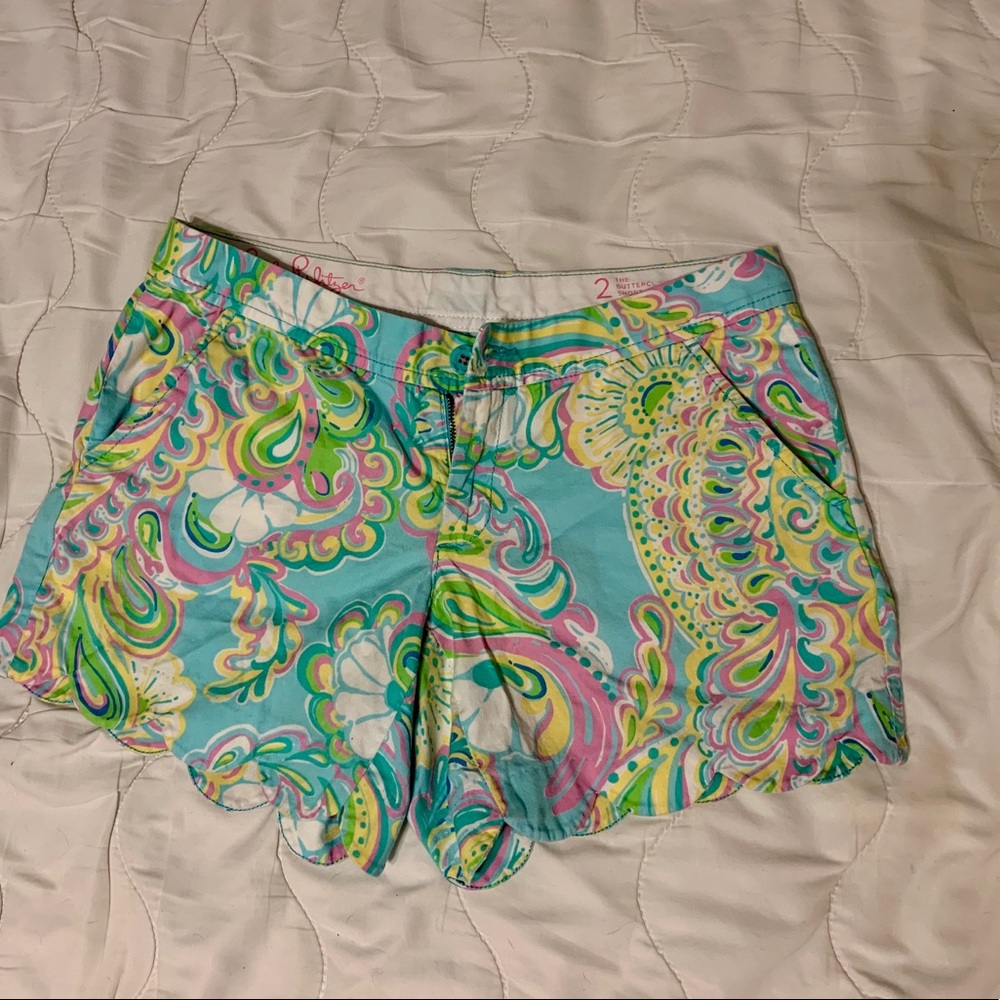 Lily Pulitzer Buttercup shorts